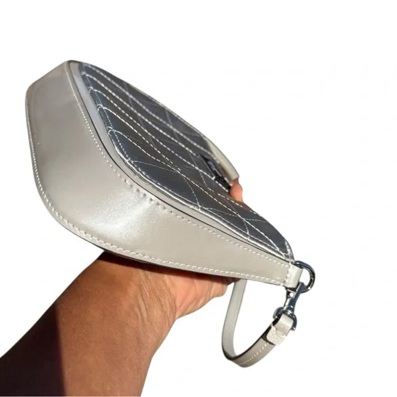 Kate Spade Nwot Sam Icon Quilted Satin Mini Pochette - Picture 11 of 14